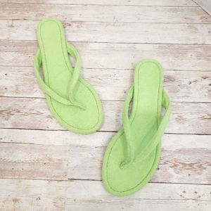 Reformation Terry Blossom thong sandal